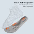 4D Sports Insoles Ultra-soft High-elasticity Pads Anti-pain Antibacterial Deodorant Pad Casual Cushion Arch Support Foot Insoles.