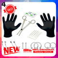 【Exclusive Offer】 Profeional Body Piercing Tool Kit Ear Noe Navel tainle teel et.