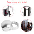 Fitness Equipment Armrest End Cover, Metal Fitness Equipment Parts Fall Resistance for Gym. 