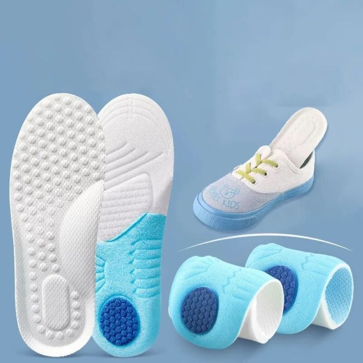Kids Orthotic Cushioning Arch Support Shoe Insoles Children