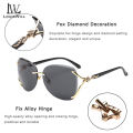 LouisWill Women Sunglasses Ladies Gradients UV Protection  Trim Style Eyewear. 