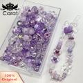 Carat Headwear Making Beads Bear Mixing Style Transparent Loose Beads. 