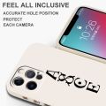 One P-Piece Luffy Anime Cute Liquid Left Rope For Apple iPhone 15 14 13 12 11 XS XR X 8 7 SE Pro Max Plus Mini Funda Phone Case.
