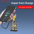 Transparent Power Bank 10000Mah Fast Charging Nothing powerbank. 