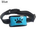 2019 Waterproof Bark Collar - Safe Anti Barking Devices Training Control Collars Small Medium and Large Pets Deterrent Blue.