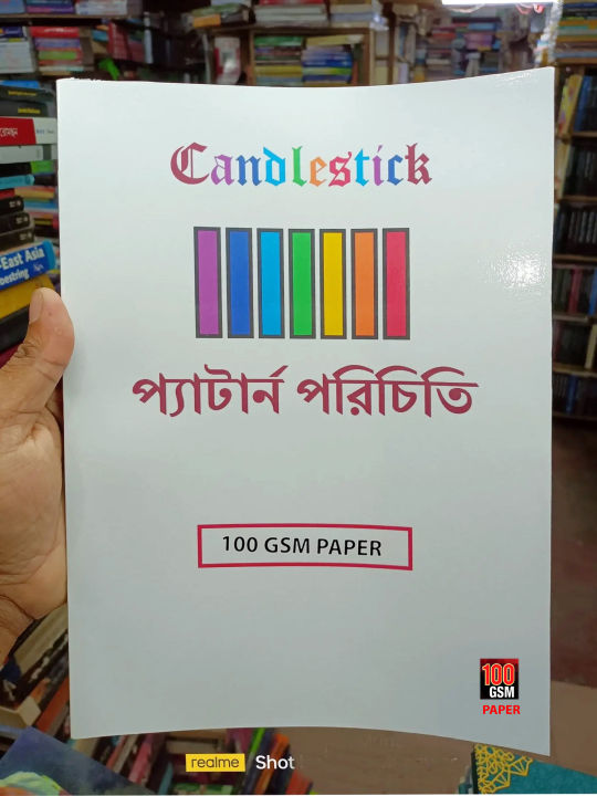 প্যাটান পরিচিতি (Candlestick) (100 গ্রাম পেপারে প্রিন্ট এবং প্লাষ্টিক এর কভার (পানি রোধী)