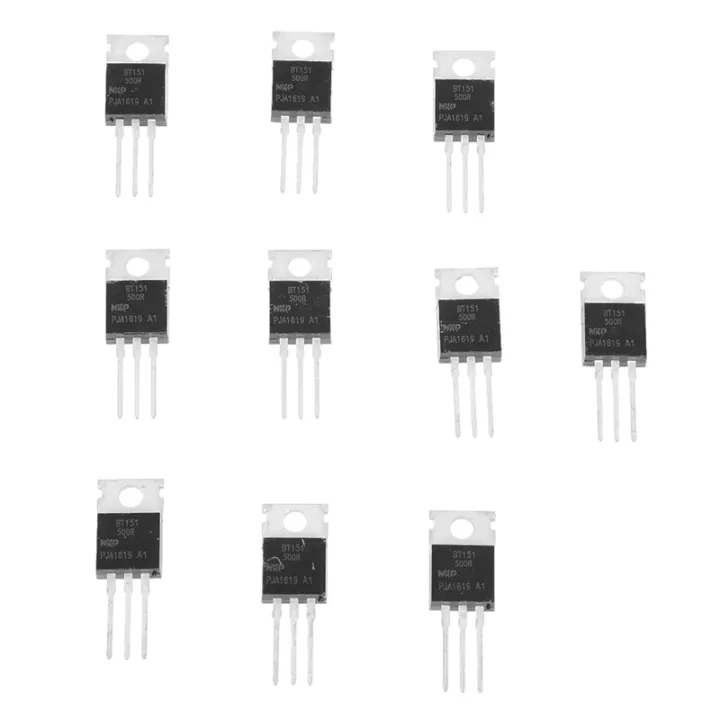 10x%20BT151-500R%20SOT78%20Package%20Motor%20Control%20SCR%20Thyristors%20500V%2012A%20-%20Image%203