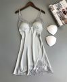 Khapsu Premium Quality Honeymoon Women Night Dress Hot Lingerie women nightwear sleepwear dress nighty. 