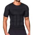 Men Body Toning T-Shirt Body Shaper Corrective sture Shirt Slimming Belt Belly Abdomen Fat Burning Compression Corset. 