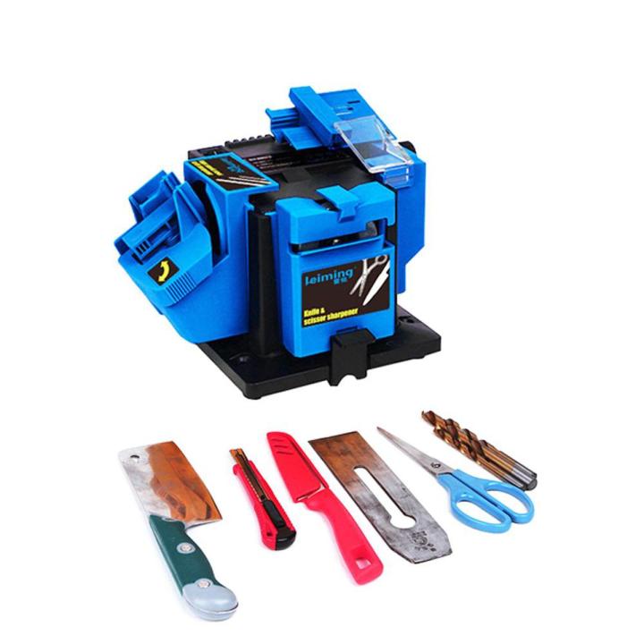 KOGEEK leiming Multifunctional Universal Electric Sharpener Drill Sharpening Machine Household Industrial Grinding Tools EU Plug