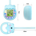 Coodio Silicone Case Lanyard Protection Cover Compatible For Tamagotchi Pix Virtual Pet Game Machine Accessories.