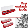 Screw Parts Box Storage Case Recycled Material 400.0g Red. 