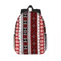 Ukraine Ukrainian Embroidery Ornament Backpack for Men Women Water Resistant School College Boho Bag Printing Bookbags. 