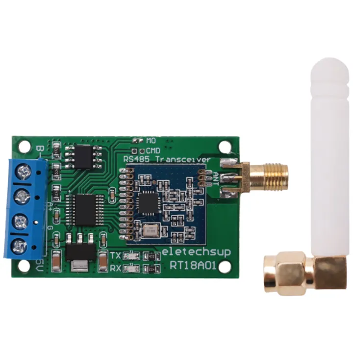 868M Multifunctional Wireless RS485 Bus RF Serial Port UART Transceiver Module DTU for PTZ Camera PLC Modbus RTU