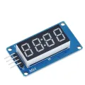 1pcs 4 Bit TM1637 7 Segments Digital Display Tube Red 4-Digit LED Display Module Board For Arduino Diy LED Display Board. 