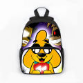 orean ersion bapa anime cute yellow dog kindergarten student polyester bapa with large capty.