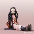 Kamado Nezuko Demon Slayer kimetsu no yaiba Anime Manga Game Action Figure 3d print Toys Figure Model Table Desk Decoration Accessories.