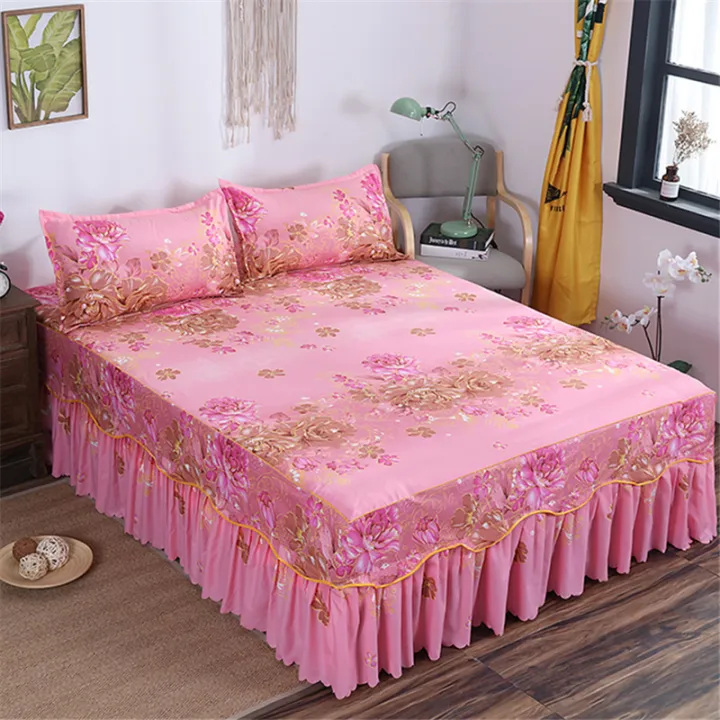 TXHR%20Pillowtop%20Bed%20Skirt%20Simmons%20Mattress%20Korean%20Bedspread%20Bed%20Cover%20Bed%20Cover%20Bed%20Sheet%20Single%20Piece%20Fitted%20Sheet%201.8/1.5/1%20-%20Image%208