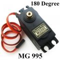 Large Torque TowerPro MG995 DC 4.8v 7.2v Metal Gear Servo Motor 180° Degree Rotation Standard Quality MG 995 For Arduino DIY. 