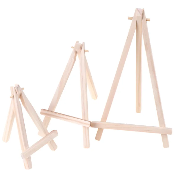【Clearance Markdowns】 Mini Wooden Tripod Easel Display Painting Stand ...
