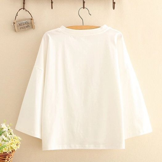Women's%20Kawaii%20Fairyland%20-%20Fan%20&%20Sakura%20Cotton%20Printed%20Tops%20-%20Image%204