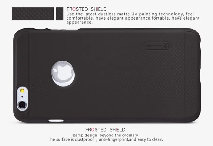 Nillkin%20(iPhone%206+/%206S+)%20Super%20Frosted%20Shield%20Matte%20cover%20case%20for%20Apple%20iPhone%206%20Plus%20/%206S%20Plus%20-%20Black%20-%20Image%205