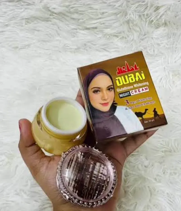 dubai glutathione whitening night cream DUBAI Glutathione Whitening NIGHT CREAM