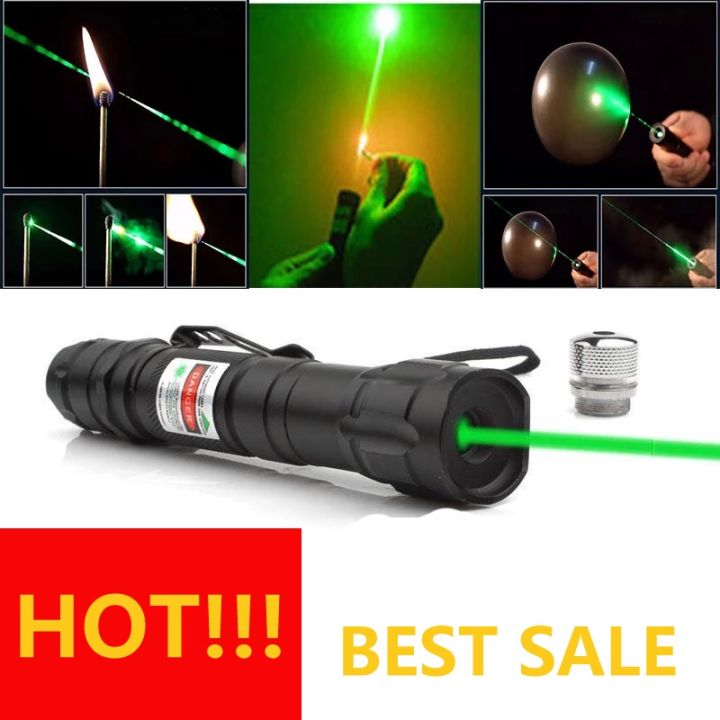 Super Powerful Burning Laser 10 mile military green laser pointer light 532nm visible beam burning focus Green Laser Pointer Pen
