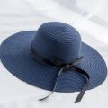 Fashion Summer Straw Hat Woman Beach Sun Hats Leisure Journey Outdoors Vacation Accessories Protection Big Brimmed Hat. 