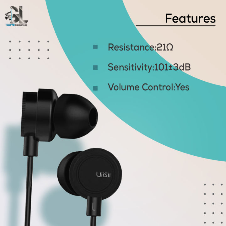 UiiSii%20HM16%20Metal%20Bass%20Headphones%20/%20%20Uiisii%20Hm13%20In-Year%20Dynamic%20Headset%20With%20Microphone%20-%20Headphone%20-%20Image%204