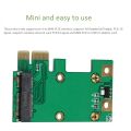 3X PCIE to Mini PCIE Adapter Card, Efficient, Lightweight and Portable Mini PCIE to USB3.0 Adapter Card.