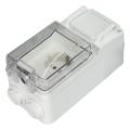 IP66 German Waterproof Outlet Weatherproof In Use Socket Toggle Switch 250V 16A.