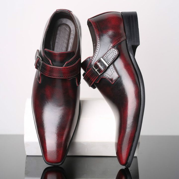 Pointed%20British%20Style%20Men%20Leather%20Shoes%20Buckle%20Low%20Heel%20Shoes%20-%20Image%202