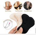 2 Pairs Heel Insoles Patch Pain Relief Anti-wear Shoe Cushion Pads Feet Care Heel Protector Adhesive Back Sticker Shoes Insert. 