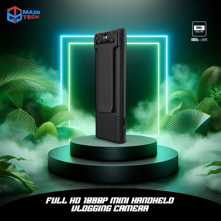 Full HD 1080P Mini Handheld Vlogging Camera Portable Digital Video Recorder Body Camera Night Vision Recorder Miniature Magnet Camcorder