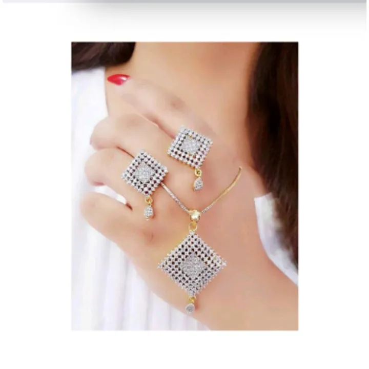 AD Combo Jewellery Set For Women's | Daraz.com.bd