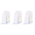 3X D101 D11 D110 White Label Printing Paper Name Sticker Adhesive Book Stationery Labeling Machine Labels Roll.