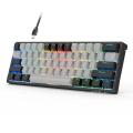 （COD Available)AULA F3261 Type-C Wired Hot Swappable 61 Keys RGB Mechanical Keyboard. 
