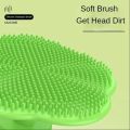 Baby Care Accessories Fetal Head Fat Comb Infant Bathing Soft Comb Newborn Hair Cleaning Supplies Infant Silicon Head Massager.