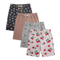 3 PCS Boys Cotton Half Pants For Home Use - Multicolor Combo Pack.