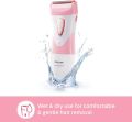 Philips HP6306/00 SatinShave Essential Wet & Dry Electric Shaver for Women's.