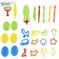 （New）Willkey 26Pc Dough Tool et Kit Clay Play Doh Mold Cutting Craft Kid Xma Gift. 