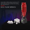 18 in 1 Flume Wrench Anti-Slip Repair Bathroom Faucet Installation.