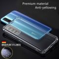 lthmy for Vivo Y12S V2026 V2033 V2042 Soft Gel Jelly Case Transparent Full Protective Anti-Scratch Resistant Back Cover Skin. 