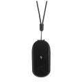 Air Purifier Ionizer Necklace Negative Ion Air Purify Personal Black. 