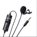 OFFICIAL VERIFIED BOYA BY-M1 Microphone For Smartphone, DSLR Camera, Voice Recorder, Camera recorder and PC - Microphone. 