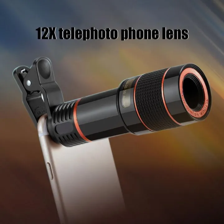 %E3%80%90Customizable%E3%80%91%20Camera%20Lens%2012X%20Zoom%20Telephoto%20Lens%20External%20With%20Universal%20Clip%20for%20-%20Image%202