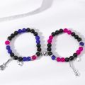 2pcs/set Fashion Couple Beads Bracelet Tv Girl Matching Bracelets Who Really Cares Album Inspired Bracelets Friends Jewelry Gift. 