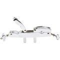 Drum Clamp 2 Hole Silver Multi Clamp for Drums Cymbals. 