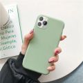 Candy Solid Color Phone Case For Samsung Galaxy A6 A8 Plus A7 A9 2018 A750 Coque Silicone Soft TPU Matte Cover.